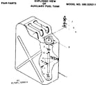 Craftsman 580329211 auxiliary fuel tank diagram