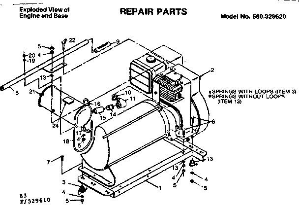 COMMERCIAL PORTABLE ALTERNATOR/ENGINE BASE