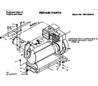 Craftsman 580329620 commercial portable alternator/engine base diagram