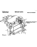Commercial portable alternator/engine base