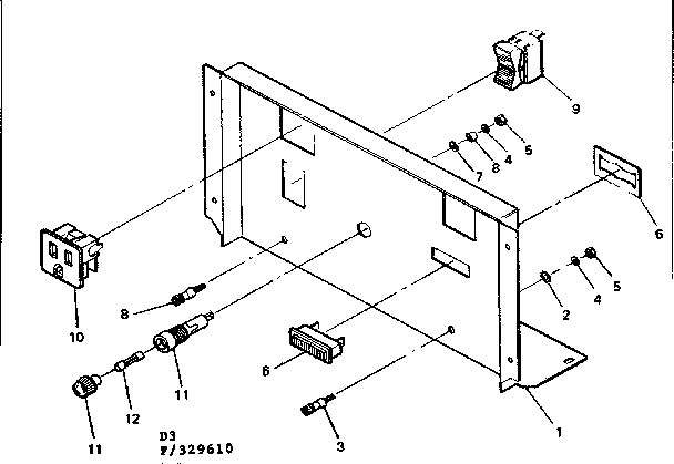 COMMERCIAL PORTABLE ALTERNATOR/CONTROL PANEL