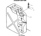 Craftsman 580329630 auxiliary gas tank diagram