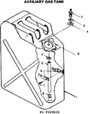 Auxiliary gas tank