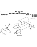 Sheet metal and voltage regulator
