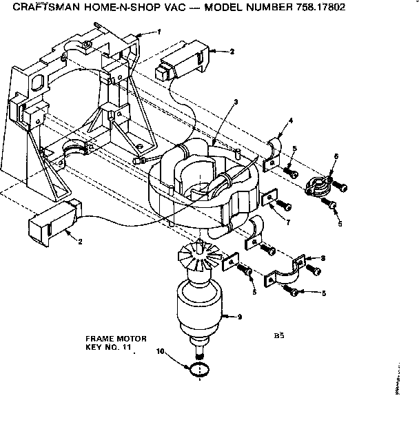 Field and armature assembly