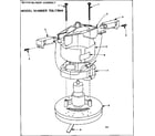 Craftsman 75817844 motor-blower diagram