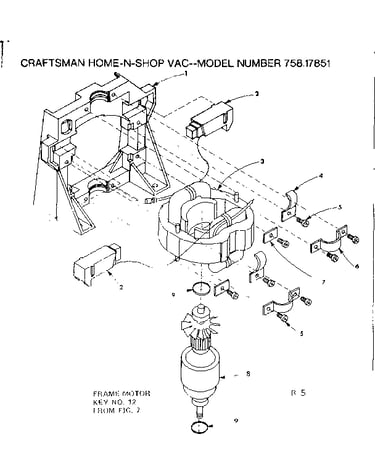 Frame motor
