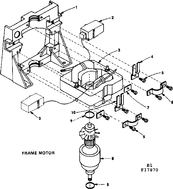 Frame motor