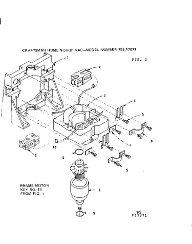 Frame motor