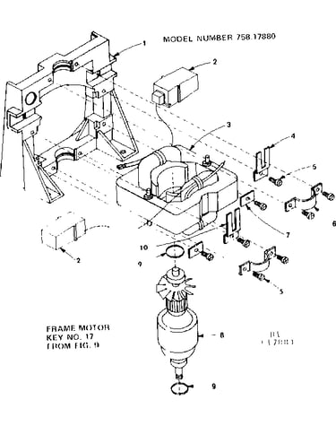 Frame motor