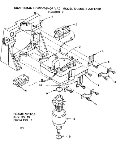 Frame motor