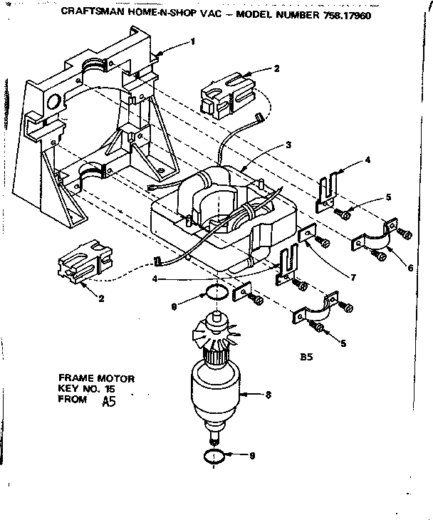 Frame motor