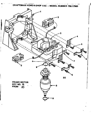 Frame motor