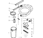Kenmore 116A1251 attachment parts diagram
