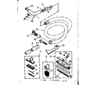 Kenmore 116A39200 attachment parts diagram