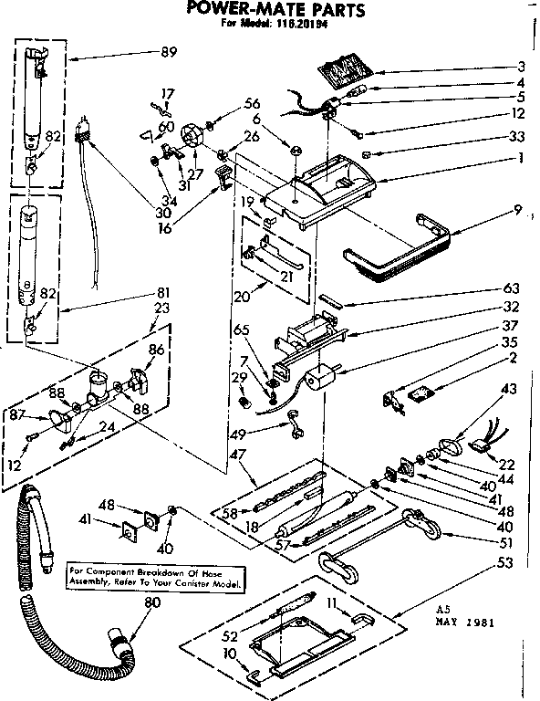 Powermate parts