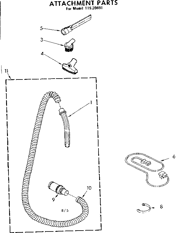 Attachment parts