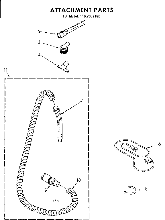 Attachment parts