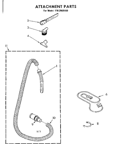 Attachment parts
