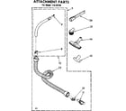Kenmore 11620720 attachment parts diagram