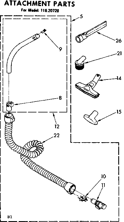 Attachment parts