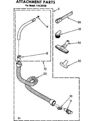 Attachment parts