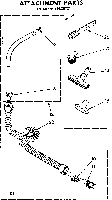 Attachment parts