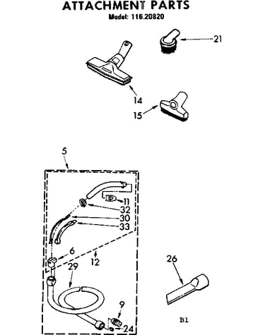 Attachment parts