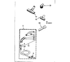 Kenmore 11620821 attachment parts diagram