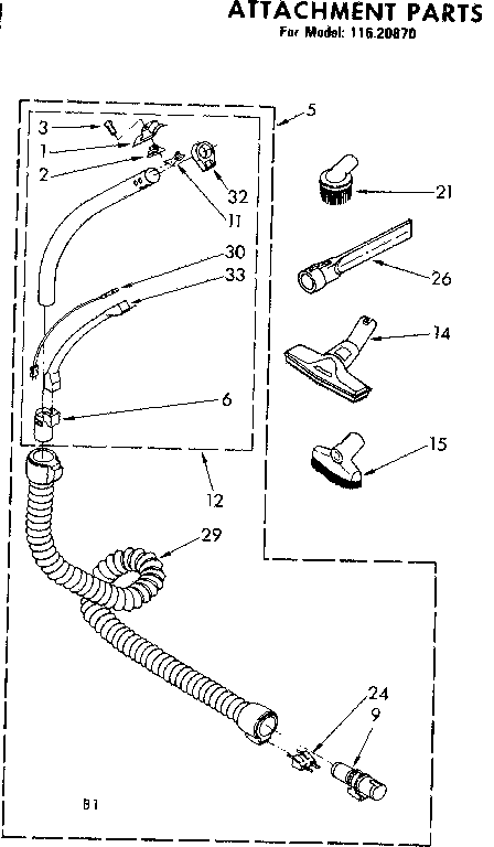 Attachment parts