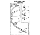 Kenmore 11620952 attachment parts diagram