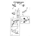 Kenmore 11620960 attachment parts diagram