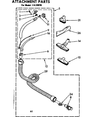 Attachment parts