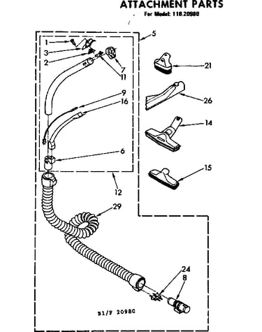 Attachment parts