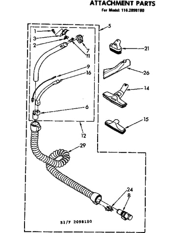 Attachment parts