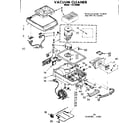 Kenmore 11620990 base assembly diagram
