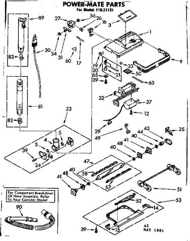 Powermate parts
