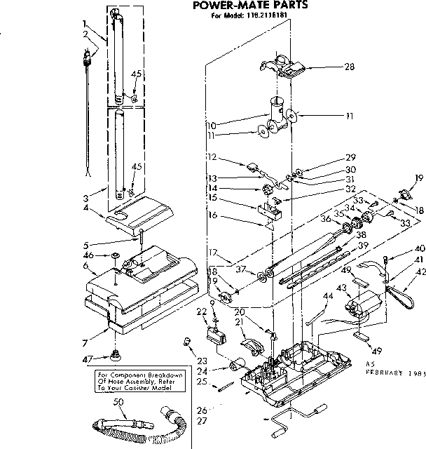 Power mate parts