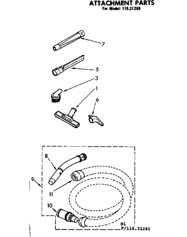 Attachment parts