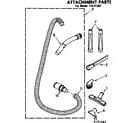 Kenmore 11621281 attachment parts diagram