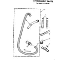 Kenmore 1162130180 attachment parts diagram