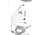 Kenmore 11621402 attachment parts diagram