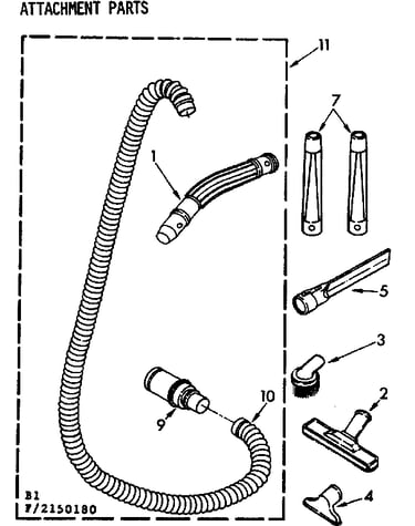 Attachment parts