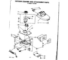 Kenmore 11621502 base assembly diagram