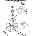 Kenmore 1162155180 base assembly diagram