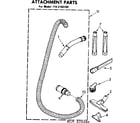 Kenmore 1162155180 attachment parts diagram