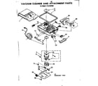Kenmore 1162160180 base assembly diagram