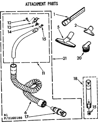 Attachment parts