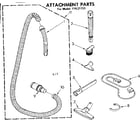 Kenmore 11621721 attachment parts diagram