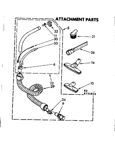 Attachment parts